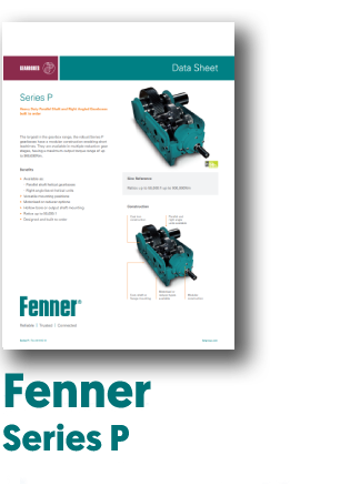 PDF of Fenner Series P Gearbox Datasheet