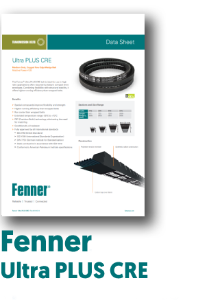 PDF of Fenner Ultra Plus CRE Belt Datasheet